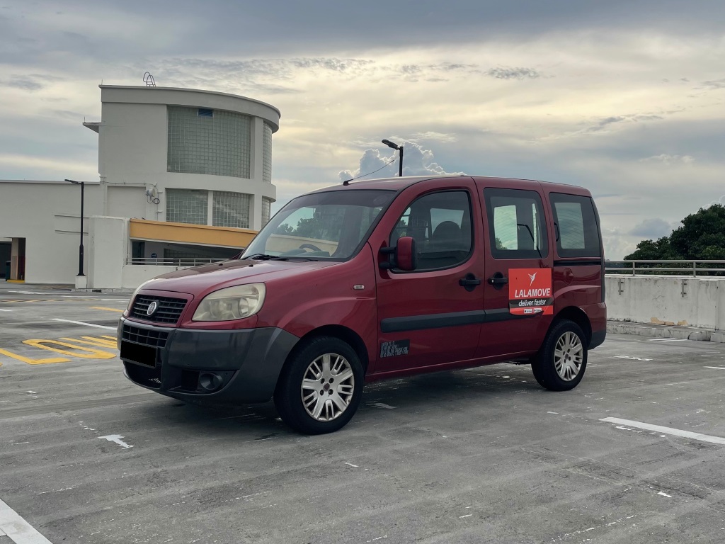 Fiat Doblo - Affordable car rental Singapore, PHV Grab rental vehicle
