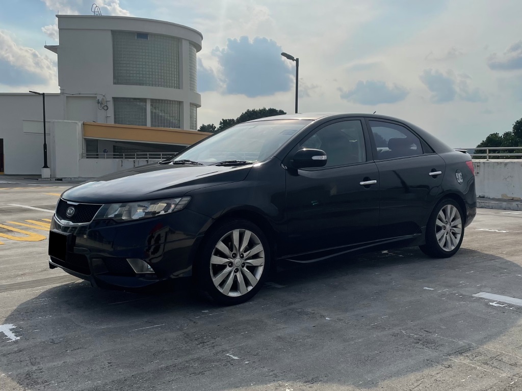Kia Cerato Forte - Affordable car rental Singapore, PHV Grab rental vehicle