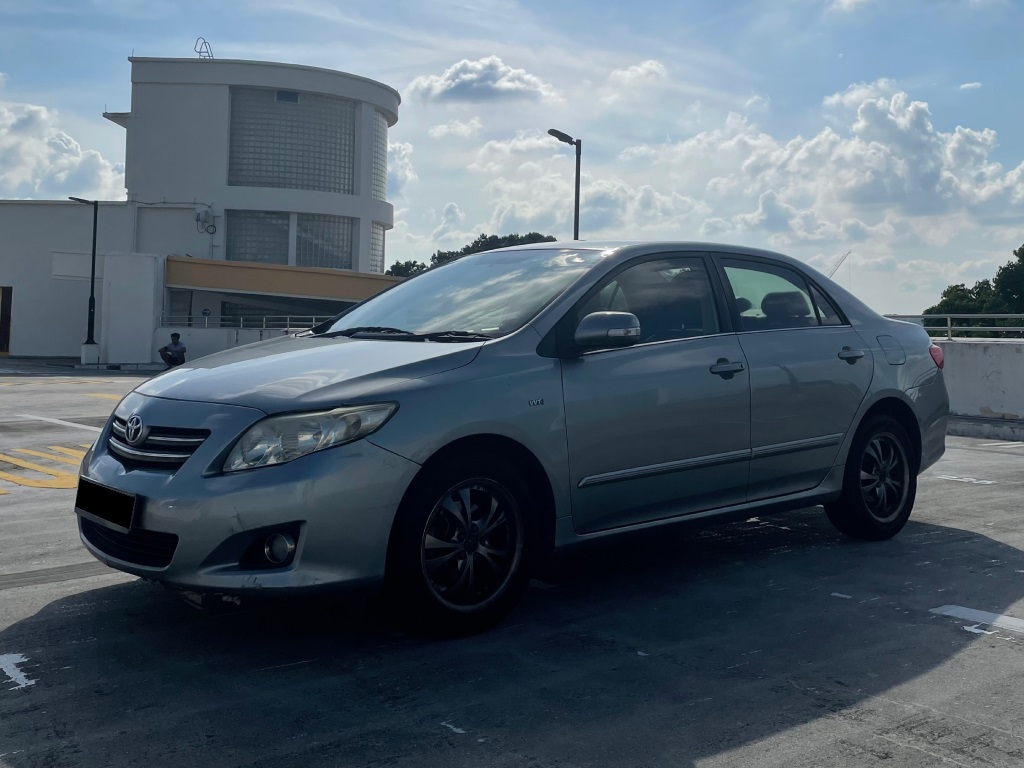 Toyota Altis - Affordable car rental Singapore, PHV Grab rental vehicle