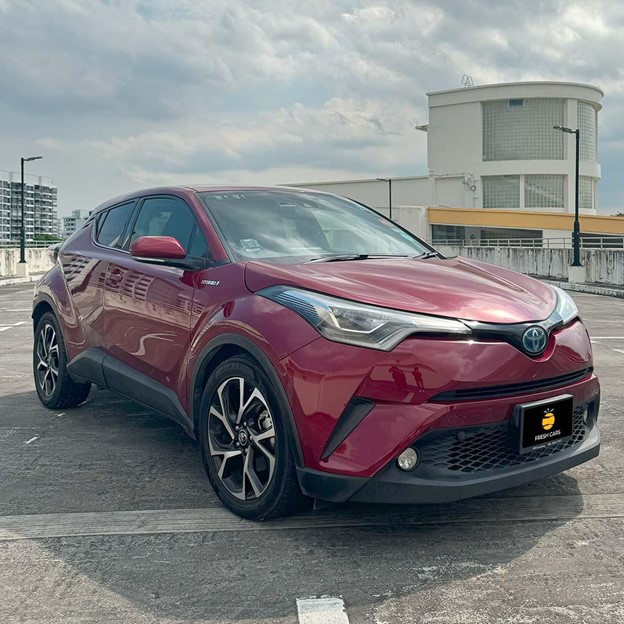 Toyota CHR - Affordable car rental Singapore, PHV Grab rental vehicle