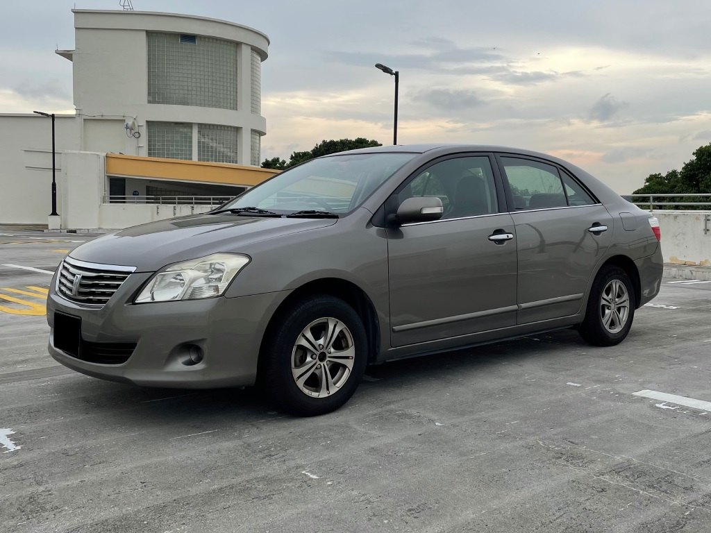 Toyota Premio - Affordable car rental Singapore, PHV Grab rental vehicle