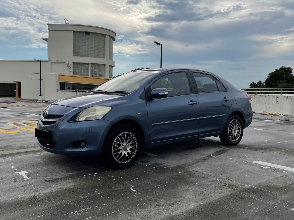 Toyota Vios - Affordable car rental Singapore, PHV Grab rental vehicle