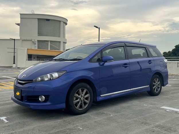 Toyota Wish - Affordable car rental Singapore, PHV Grab rental vehicle